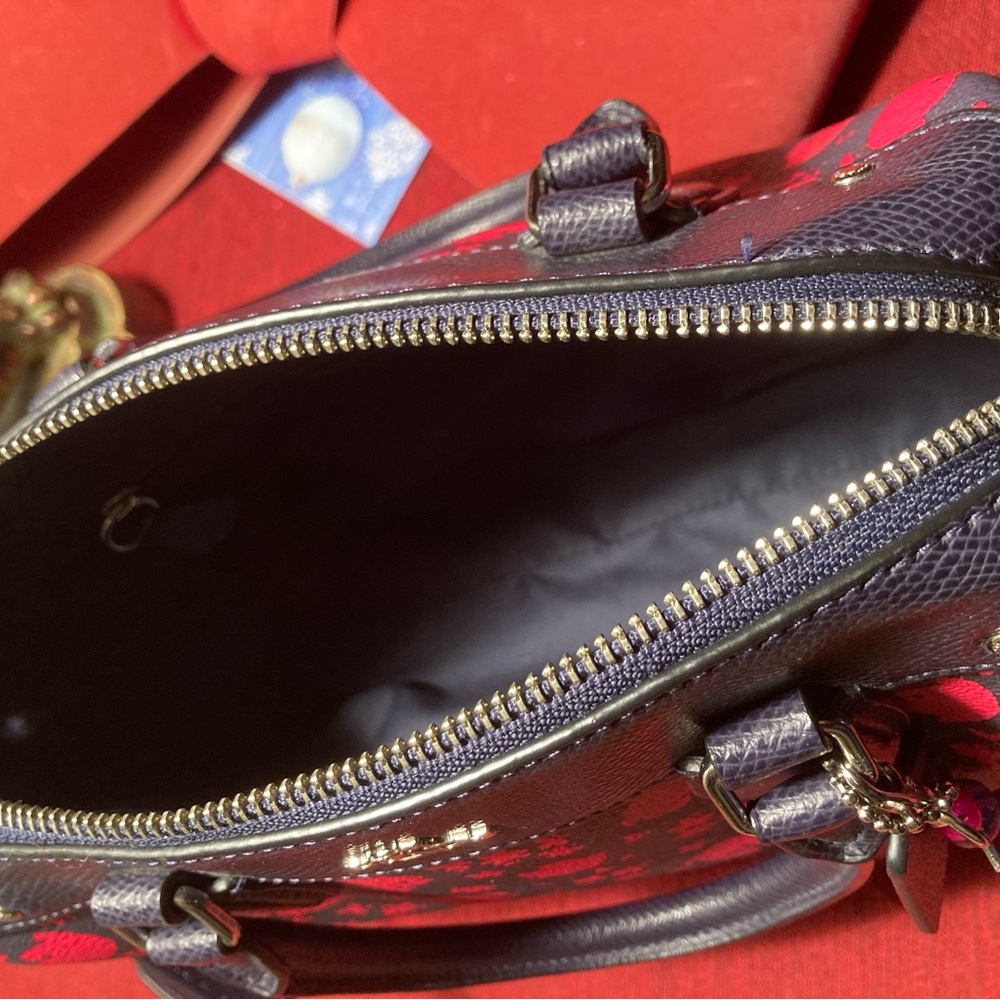 Coach F55466 Mini Bennett Satchel with Crossbody Strap - Picture 9 of 16